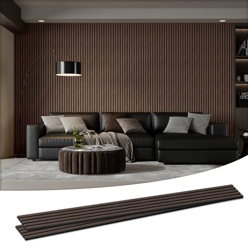 2 Pack 105.9" x 12.6" x 0.8" Acoustic Wall Panels Sound Absorbing (2 Count)