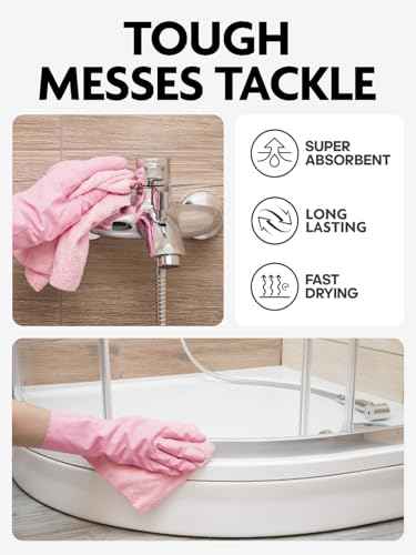 Microfiber Cleaning Cloth Roll (30 Count)