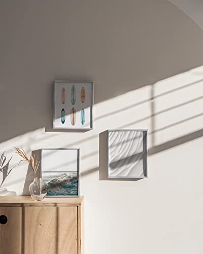 8x10 White Aluminum Frame Set of 3 (3 Count)