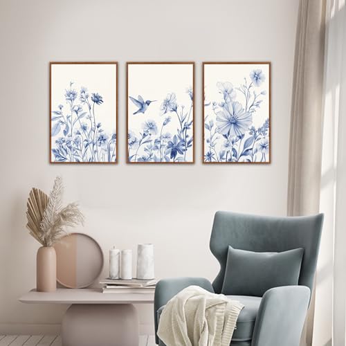 Chinoiserie Floral Wall art