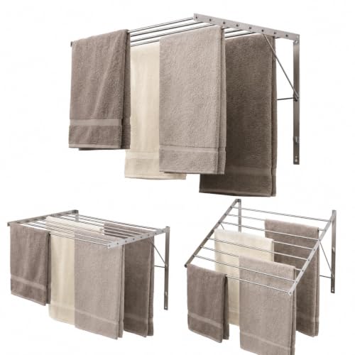Wall Mounted Clothes Drying Rack