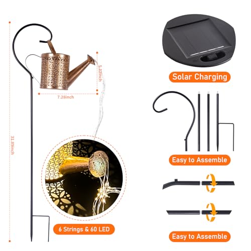 Solar Watering Can Light