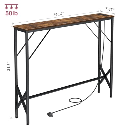 39.4" Console Table