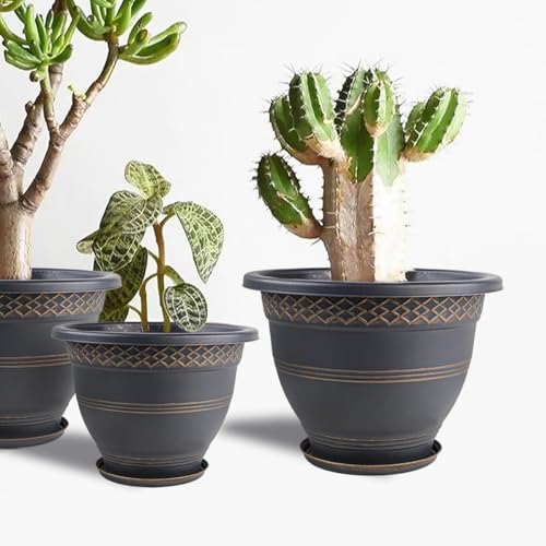 12 Inch Pots for Plants (4 Count)