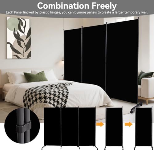 Folding Room Divider W