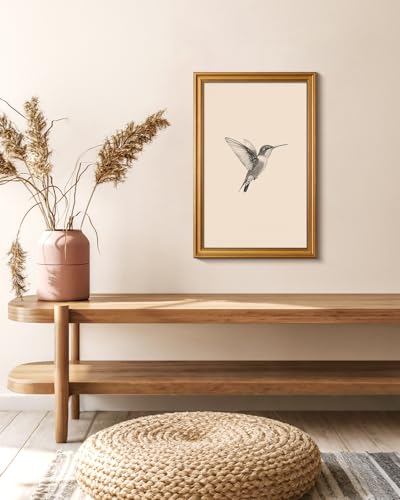 Vintage Gold Framed Wall Art for Living Room