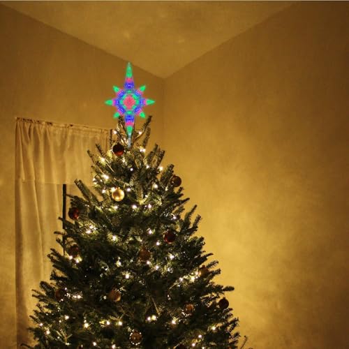 Lighted Christmas Tree Topper