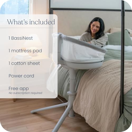BassiNest Connected Swivel Sleeper 3.0 Smart Bassinet