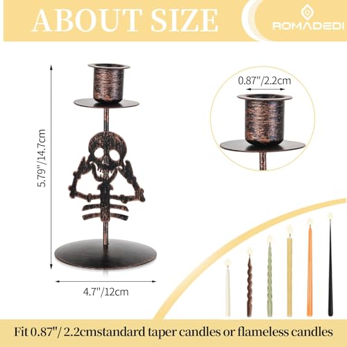 Candle Holder for Halloween Decor (2 Count)