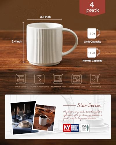 Coffee Mug Set of 4