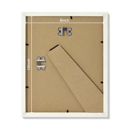 8x10 Picture Frames Set of 9 for Wall Mount & Tabletop (9 Count)