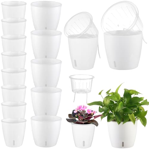 Self Watering Pots for Indoor Plants (16 Count)