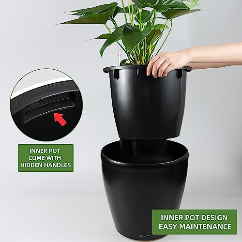 18x17 Self Watering Planter with Wheels