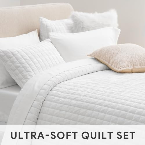 Channel Box Stitch Velvet Quilt Set