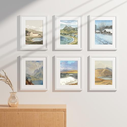 11x14 Picture Frames Set of 9 for Wall Mounting (9 Count)