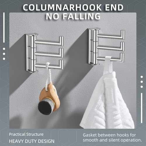 Swivel Towel Hooks (2 Count)