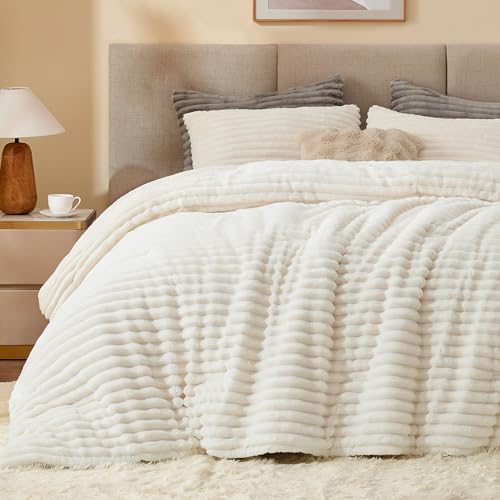 Fleece California King Comforter Set