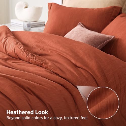 Orange Cal King Comforter Set