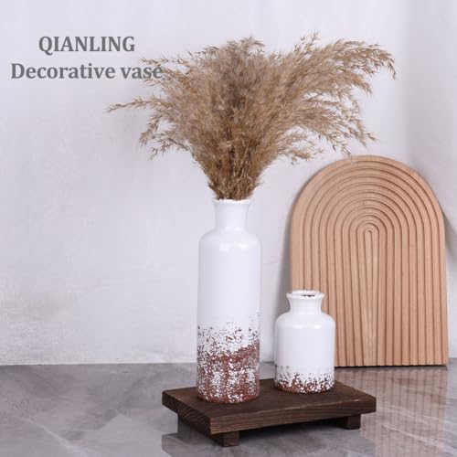 Gray Ceramic Vase Set (3 Count)