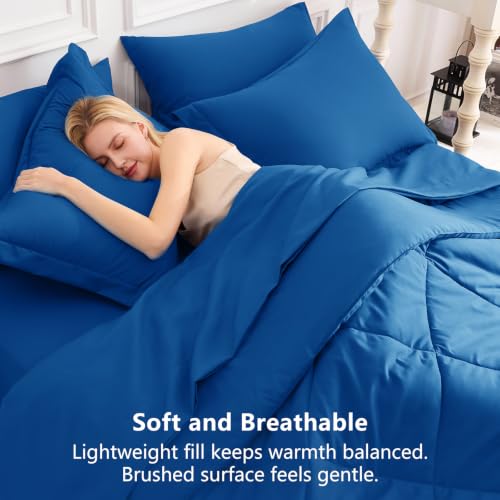 Twin XL Comforter Set 68"x88" Classic Blue