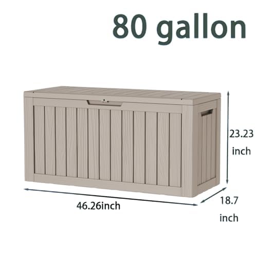 80 Gallon Deck Box