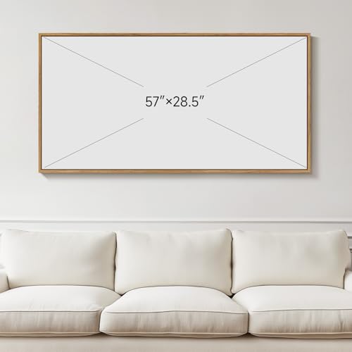 Large Framed Colorful Abstract Wall Art for Living Room