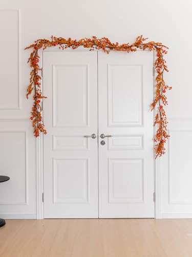 6FT Pumpkin Berry Garland