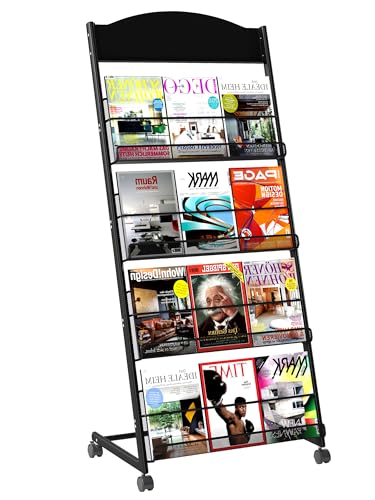 Brochure Display Stand 4 Layer Floor