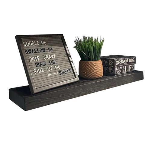 36 inch Wooden Floating Shelves for Wall