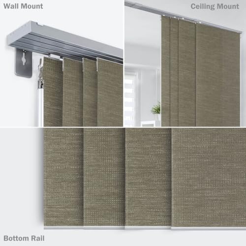 Vertical Blinds Woven 45.8"