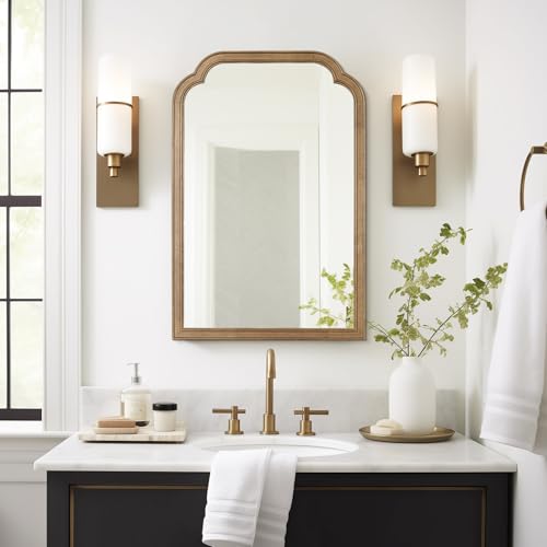 Wood Bathroom Mirrors for Wall Mounted