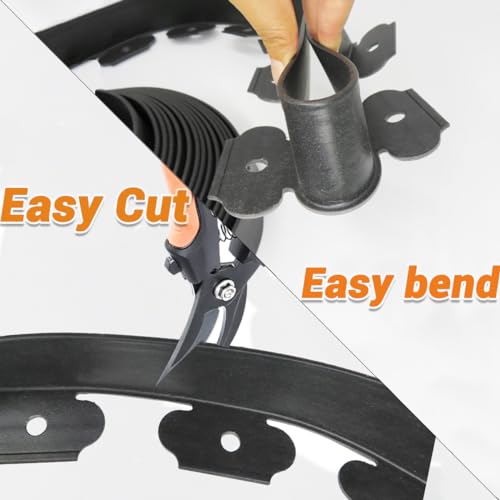 2" x 66FT Landscape Edging Kit with 120 Spikes