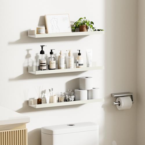 Floating Shelves for Wall Decor and Storage (6 Count)