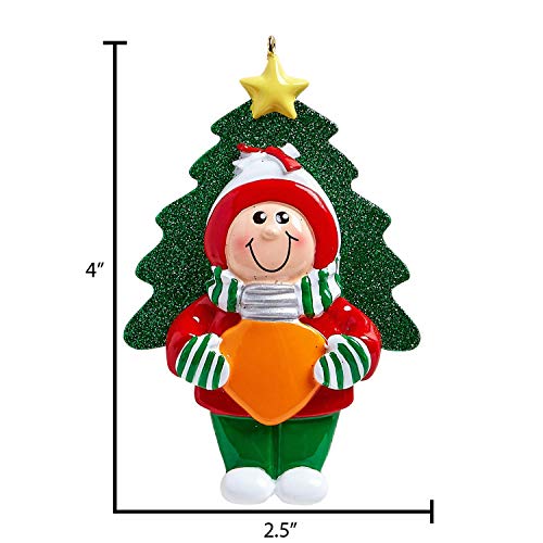 3D Toddler Ornaments for Christmas Tree 2026