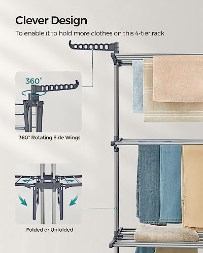 4 Tier Clothes Drying Rack