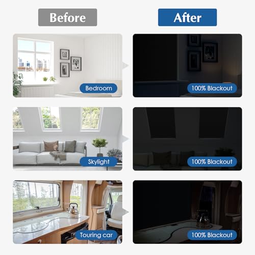 100% Blackout Window Cover