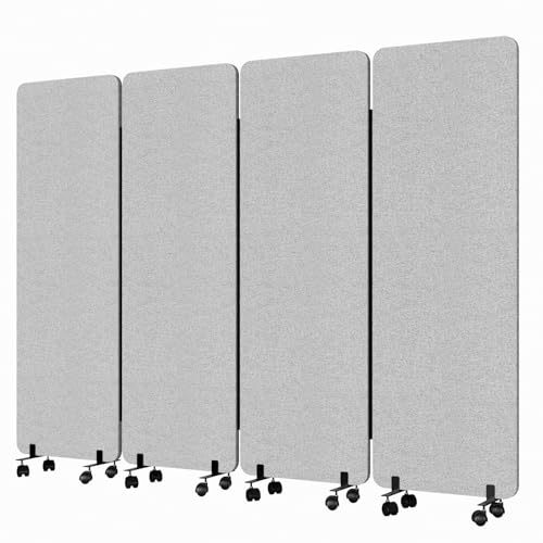 4 Panel Soundproof Room Divider