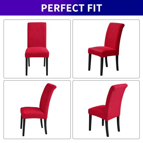 Stretch Chair Covers for Dining Room Set of 2