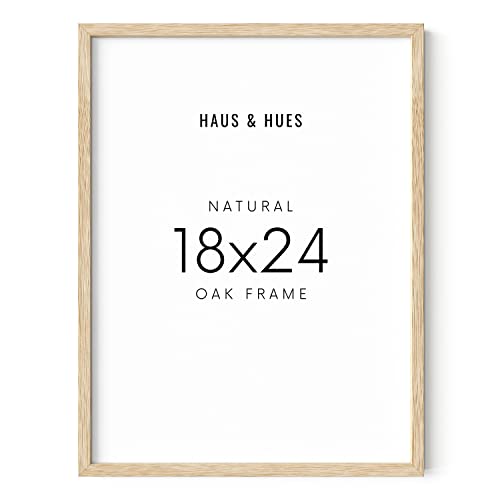 Beige Oak Wood 18x24 Picture Frame