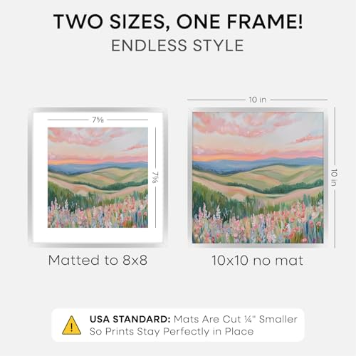 10x10 Silver Picture Frame