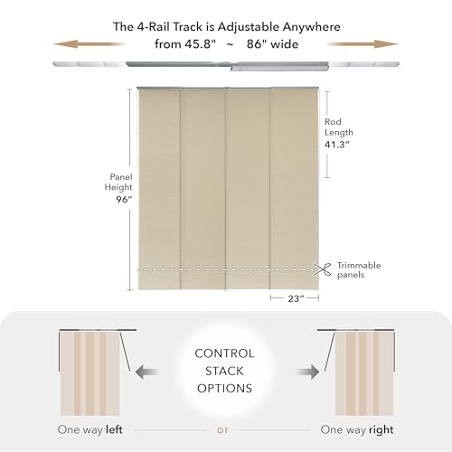 Jute Panel Blinds 45.8"