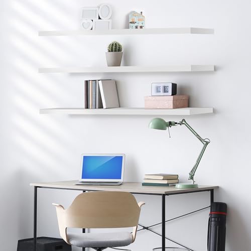 Floating Shelves for Wall Storage (3 Count)