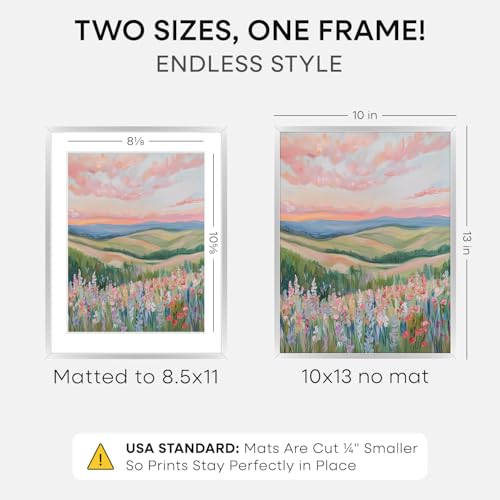 10x13 Silver Picture Frame (3 Count)