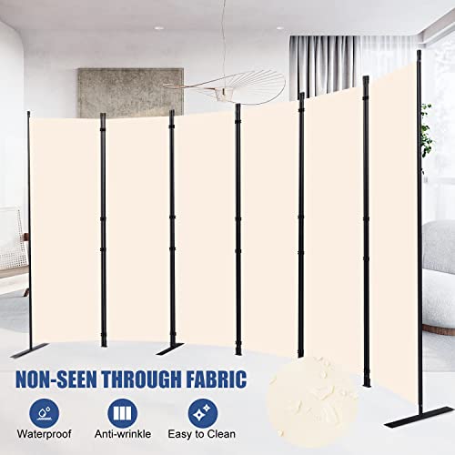 6 Panel Wide Room Divider Wall Screen for Room Separation