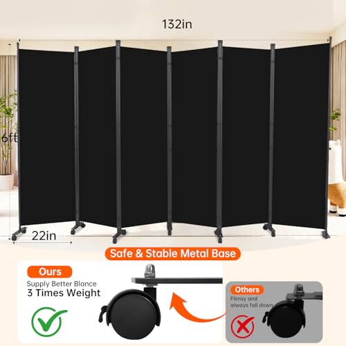 88" W 4 Panel Room Divider