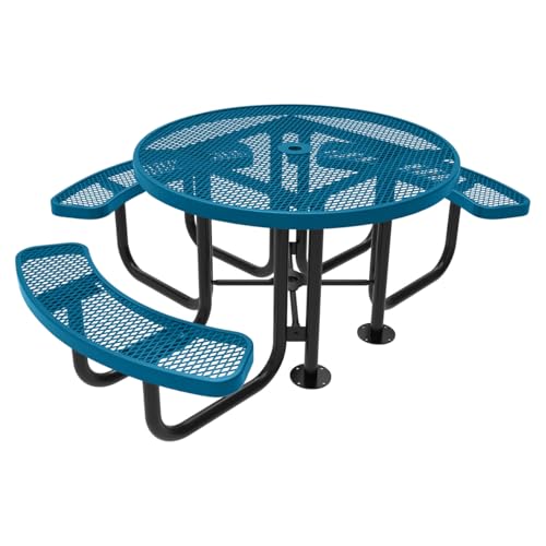 46In Round Picnic Table