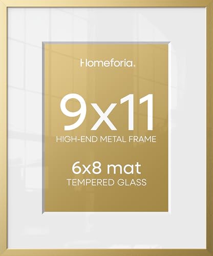 9x11 Gold Picture Frame (2 Count)