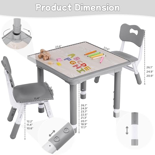 Toddler Table and Chair Set