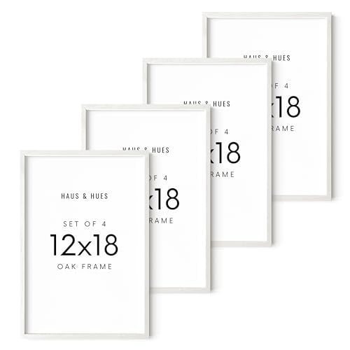White Oak Wood 12x18 Picture Frames