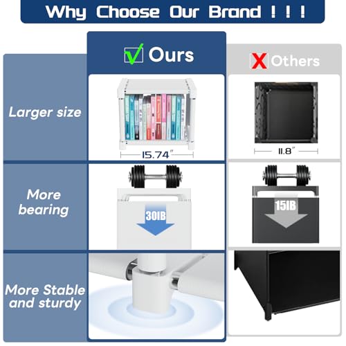 Metal Book Shelf (18 Count)